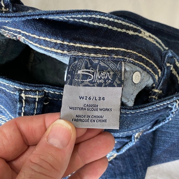 Silver Jeans Women's‎ SUKI Surplus Bootcut Medium Wash Mid-Rise Jeans Size 26 - Picture 9 of 15